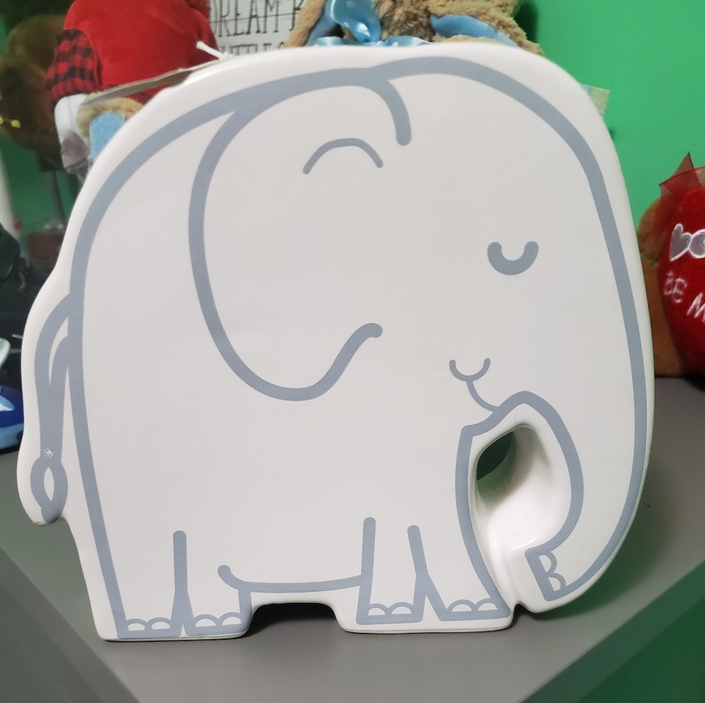 NEW Elephant piggy bank